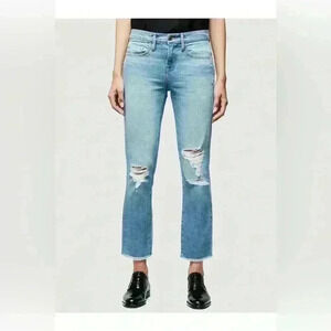 NWOT Frame Le Boy Raw Edge Jeans Voss Size 29